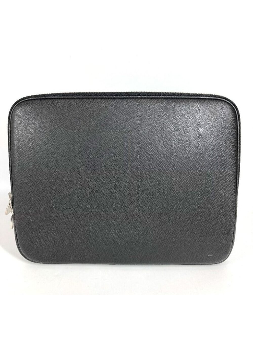 Louis Vuitton Pouch Computer Sleeve Taiga Leather Ardoise Black